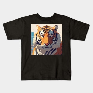 Beautiful Siberian Tiger Kids T-Shirt